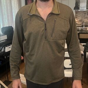 5.11 tactical Olive Green Quarter-Zip Pullover